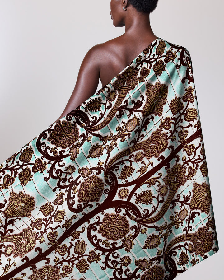Wax glitterglam | vl02190.006 | pastel green embellished - wax glitterglam