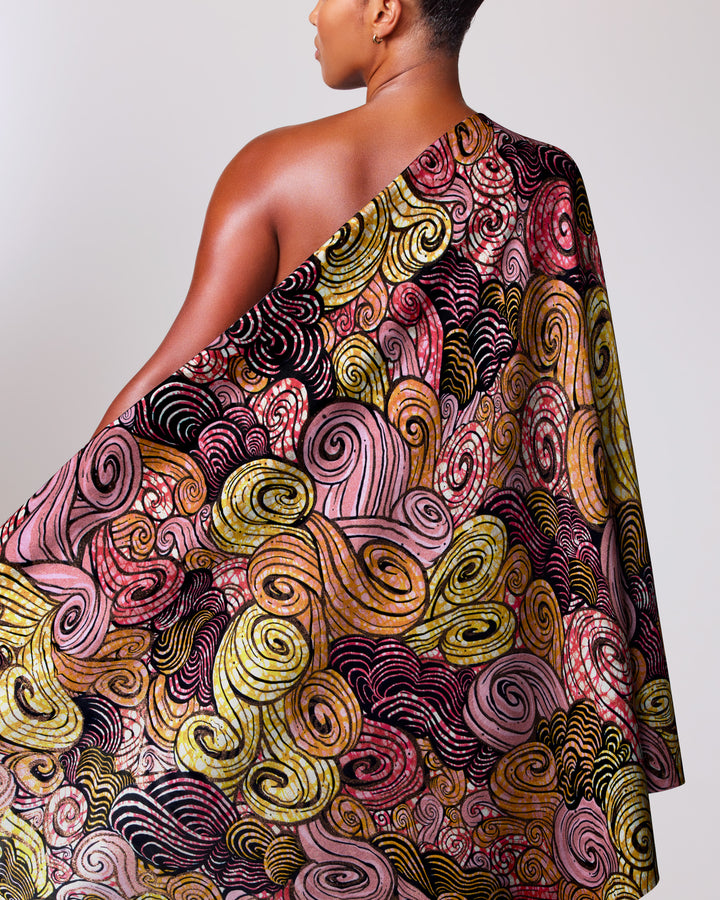 Colorful patterned fabric grand super-wax vls2604.001